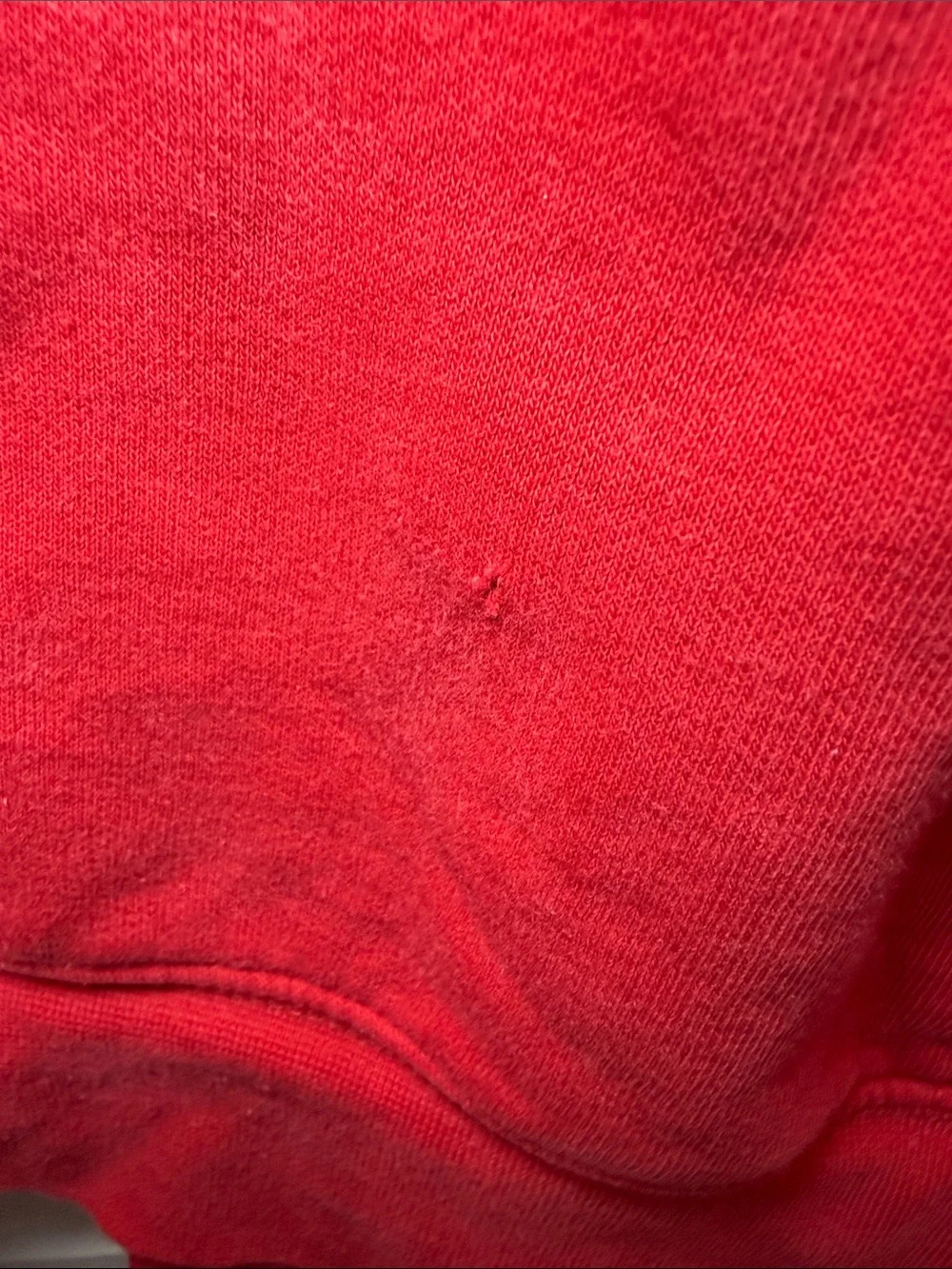 The North Face Pullover Hoodie Red Black Logo Men’s XXL Sweatshirt